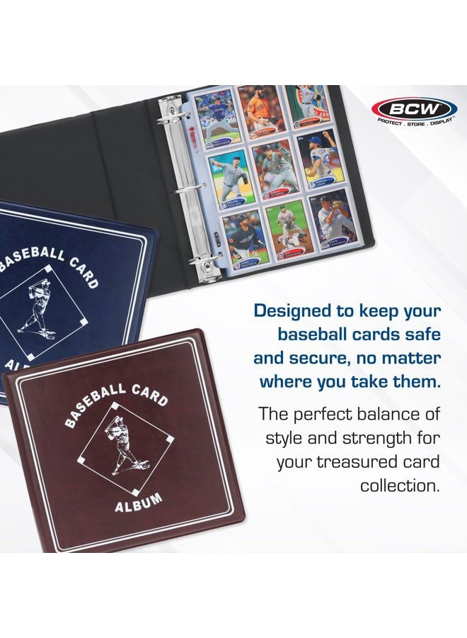 BCW Supplies Baseball Black 3" Album - Image 4