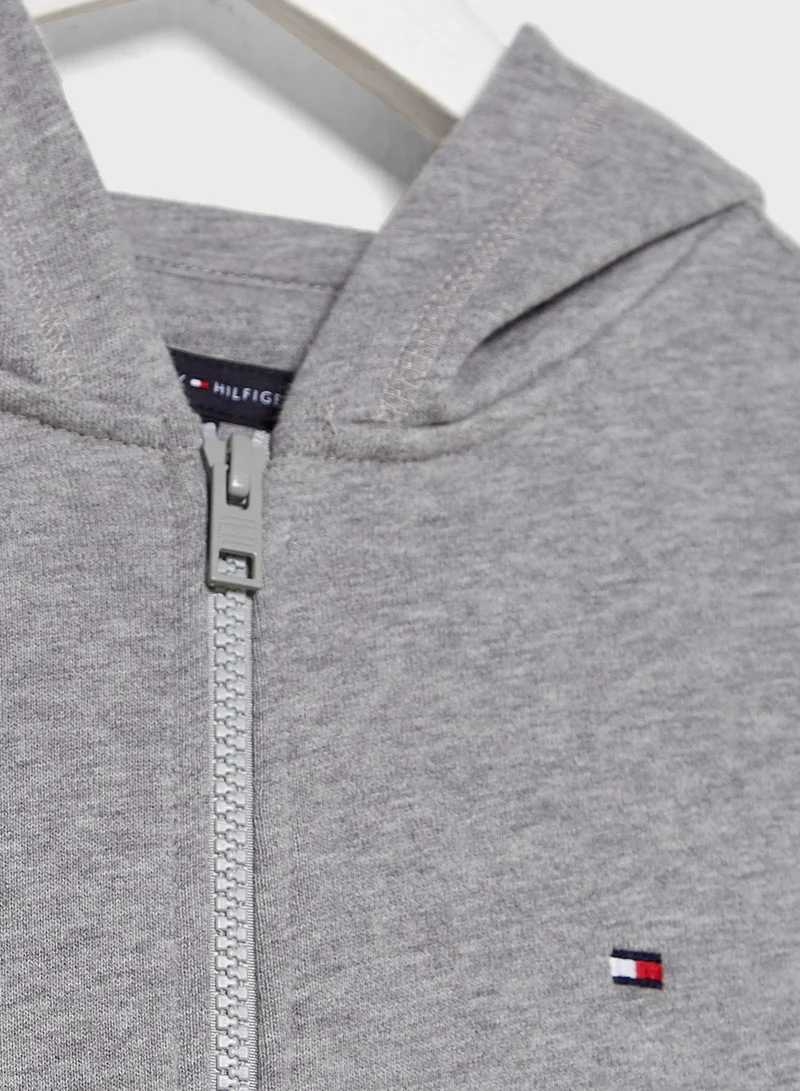 TOMMY HILFIGER Teen Color Block Full Zip Hoodie