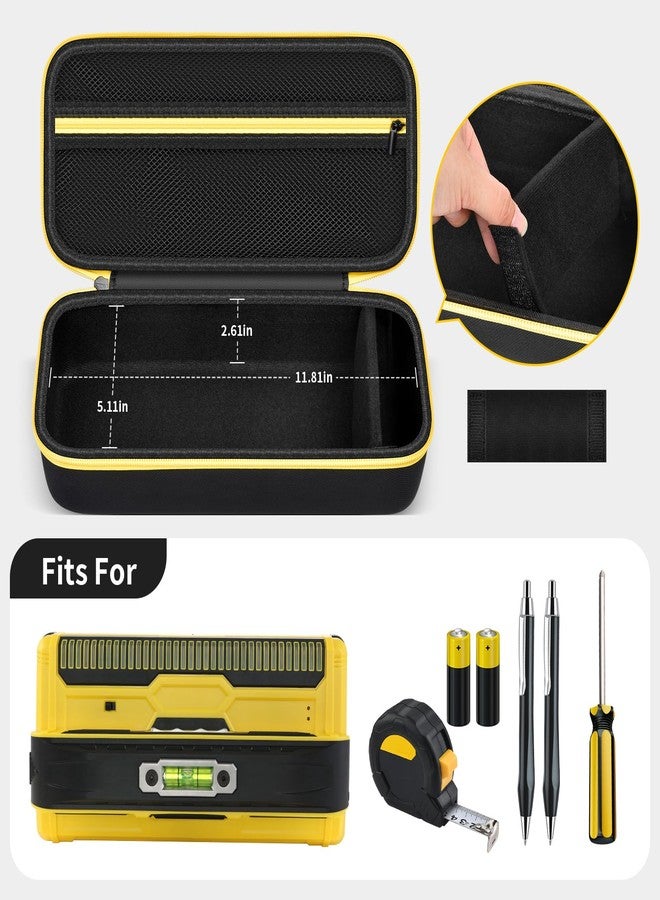 casmilee Case for Franklin Sensors ProSensor MAX Stud Finder, Holder for Wood Metal Stud Detector, Wall Scanner, Plaster Tile Sensing Tool Bag, Mesh Pocket for Accessories Ruler/Screwdriver/Level- Box Only - Image 2