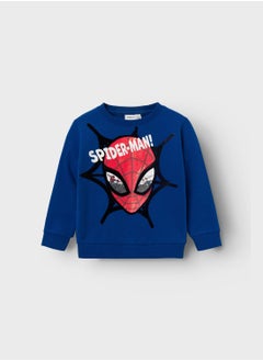Kids Spiderman Print Sweatshirt