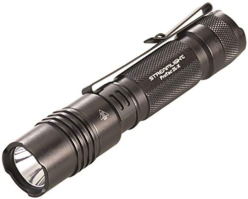 Streamlight 88083 ProTac 2L-X USB 500-Lumen Multi-Fuel EDC High Performance Tactical Rechargeable Flashlight, Includes USB Cable, Holster, Clip, Black - Image 1