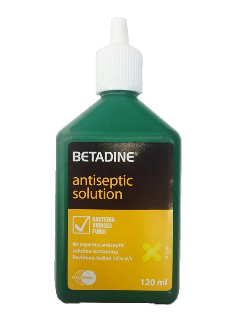 BETADINE Antiseptic Solution,120Ml 