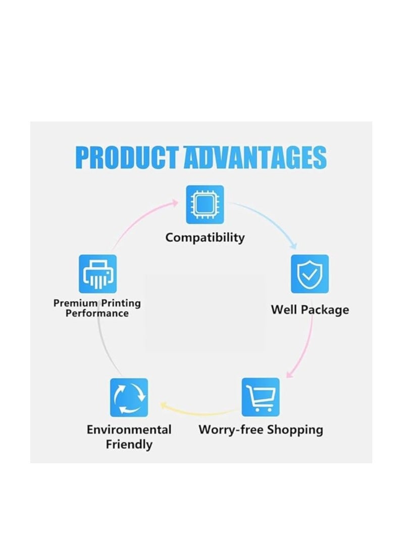 Terabyte GT52 70ml for HP Printer Desk Jet Smart GT Tank Cyan  - Image 4