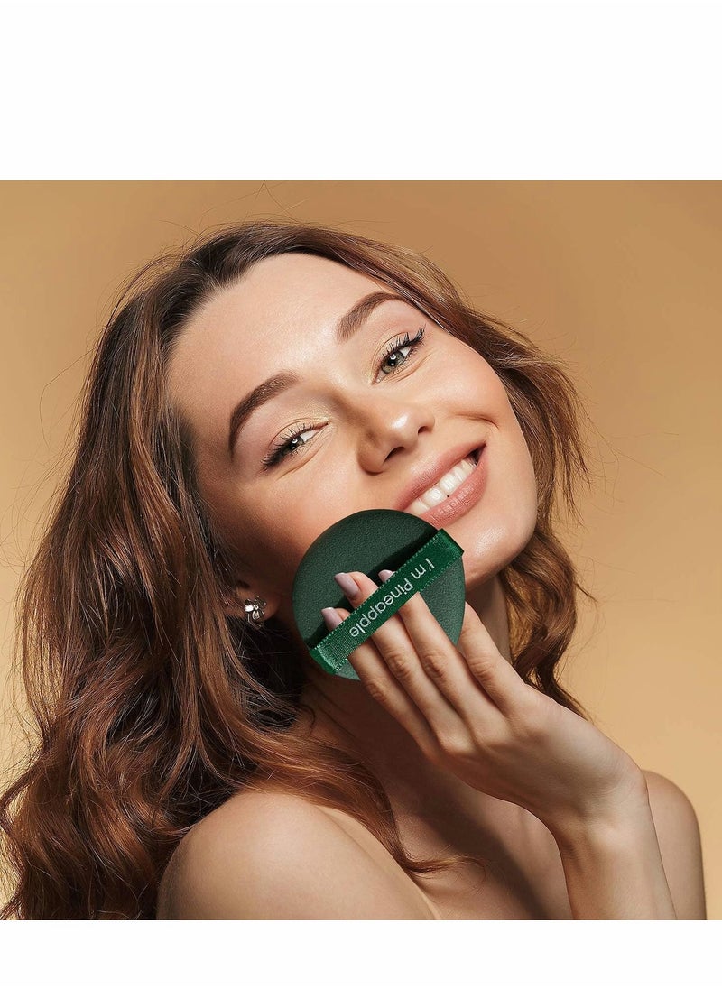 Excefore - 7Pcs Set Makeup Sponge, Drop Style Foundation Blending Sponge, Latex-free Air Cushion Makeup Powder Puff for Applying BB Cream, Liquid Cream, Powder, Concealer, Wet Dry Makeup Tool - Image 1
