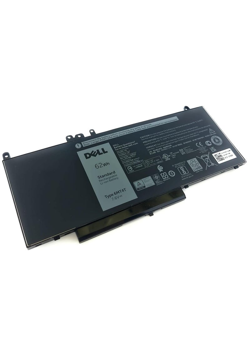 Generic - Dell Laptop Battery Lithium-Lone 4-Cell 62Wh mAh 8180 7.6v 4C Type 6MT4T, Model: 7V69Y, K3JK9, CHWGG - Image 1