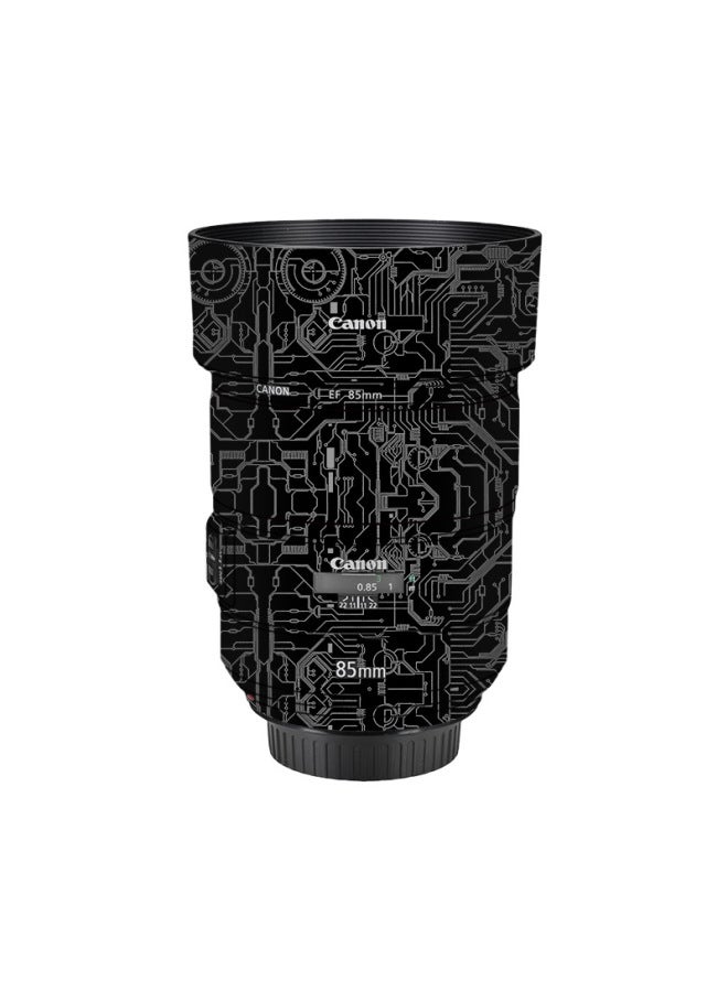 general Walking Donkey For Canon EF85mmf1.4L Lens Protection Film Sticker 85F1.4 Non-marking Sticker-Color:Crouts - Image 3