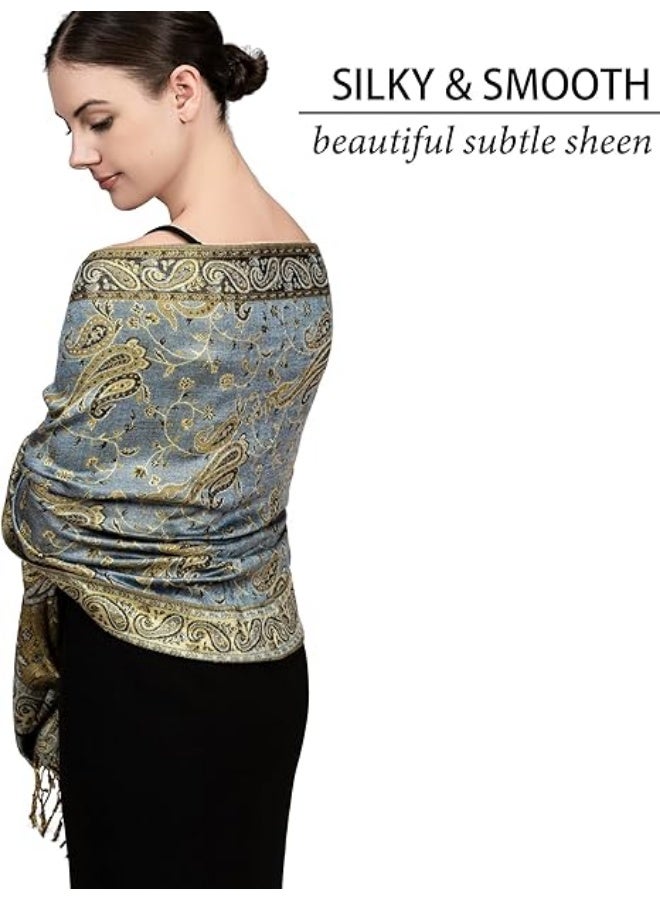 Women's Luxury Scarf - Ultra Soft Four Seasons Shawl for UAE Weddings, Desert Resorts, and Daily Elegance | Breathable and Lightweight Abaya Companion - Image 3