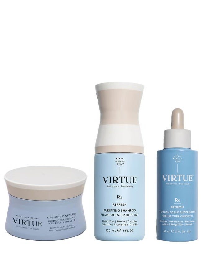 VIRTUE Healthy Scalp Trio - Image 1