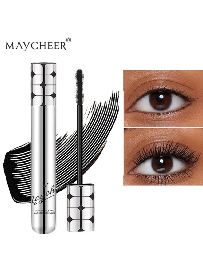 MAYCHEER Zero Gravity Feather Mascara,Tubing Mascara,Waterproof Long-Lasting 3D Curling Eyelash Iron with No Flaking, Sweat-Proof, Lengthening, Black 8g - Image 1