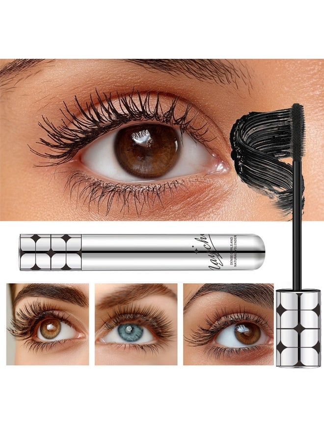 MAYCHEER Zero Gravity Feather Mascara,Tubing Mascara,Waterproof Long-Lasting 3D Curling Eyelash Iron with No Flaking, Sweat-Proof, Lengthening, Black 8g - Image 5