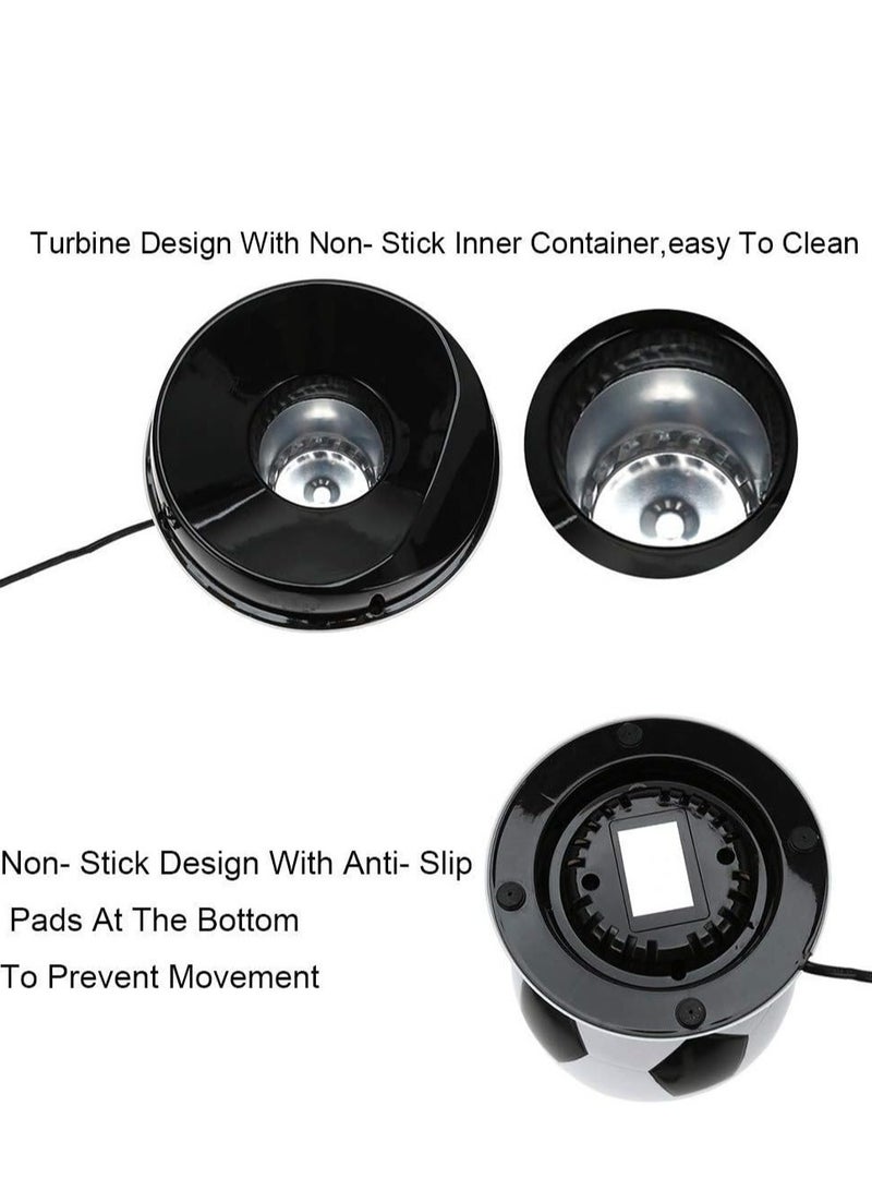 JAJEEK 1200W Mini Hot Air Popcorn Maker | Soccer, Basketball, Volleyball Designs | Oil-Free, Healthy Popcorn for Movie Nights, Parties, and Sports Events - Image 4