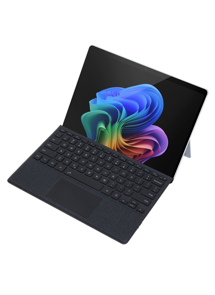 لوحة مفاتيح 2109-AS متوافقة مع تقنية البلوتوث لجهاز مايكروسوفت سيرفس برو 12 بوصة/11/10/9/8/X، لوحة مفاتيح بإضاءة خلفية تعمل باللمس - لون أسود - Image 3