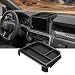 Ecarzo Dashboard Storage Box for Toyota Tacoma 2024 2025 2026 8Inch Screen Rear Tray Organizer ABS Dashboard Storage Tray with AntiSlip Liner Center Console Accessory for Daily Essentials - Image 2
