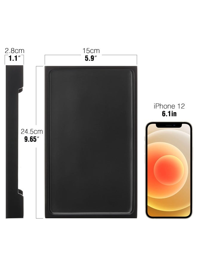 Luxspire Vanity Tray 6x 10 Rectangle Bathroom Tray Toilet Tank Tray Resin Kitchen Tray Decorative Jewelry Tray Vanity Countertop Organizer Bathroom Accessories Medium Matte Black - Image 2