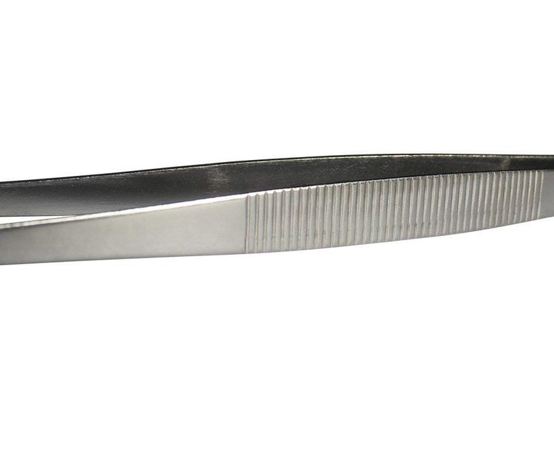 NJ Long Feeding Tongs Aquarium Tweezers, Stainless Steel Straight Aquascaping Tweezer for Fish Tank Aquatic Plants, Extra Long Tweezer :13" Long - Image 2