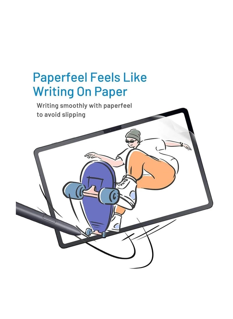 [1 Pack] Paper-Feel Screen Protector for Lenovo Yoga Tab Plus 12.7 2025 and Lenovo Idea Tab Pro 12.7 2025 and Tab P12  12.7 Inch 2023, Anti-Glare/Writing Smooth PET Protective Film for S-Pen , Matte - Image 1