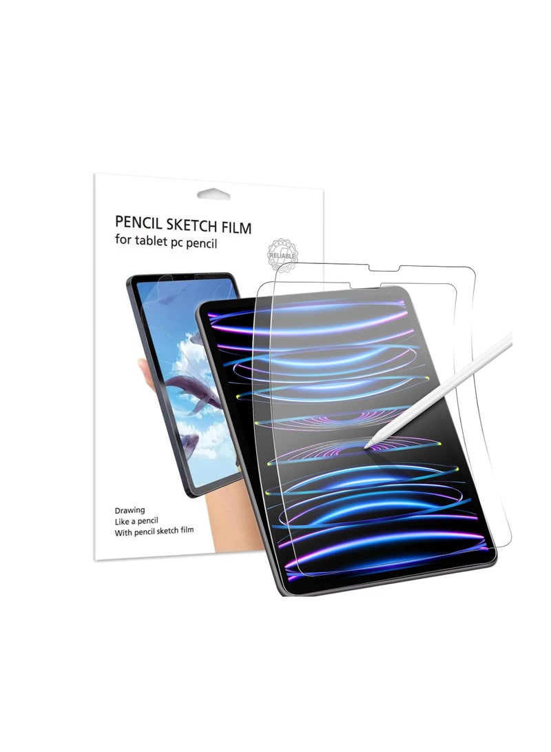 [1 Pack] Paper-Feel Screen Protector for Lenovo Yoga Tab Plus 12.7 2025 and Lenovo Idea Tab Pro 12.7 2025 and Tab P12  12.7 Inch 2023, Anti-Glare/Writing Smooth PET Protective Film for S-Pen , Matte - Image 2