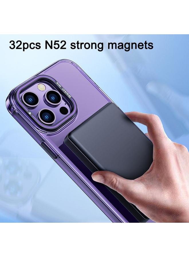 S-TOP Case For iPhone 14 Pro MagSafe Magnetic Invisible Holder Transparent Phone Case - Image 5
