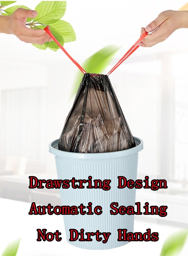 1 مجلد من أكياس القمامة المنزلية ، أكياس القمامة البلاستيكية ، أكياس القمامة المحمولة ، حبل ضخ مناسبة للمطبخ المنزلي / المكتب / الفندق / المدرسة - Image 3