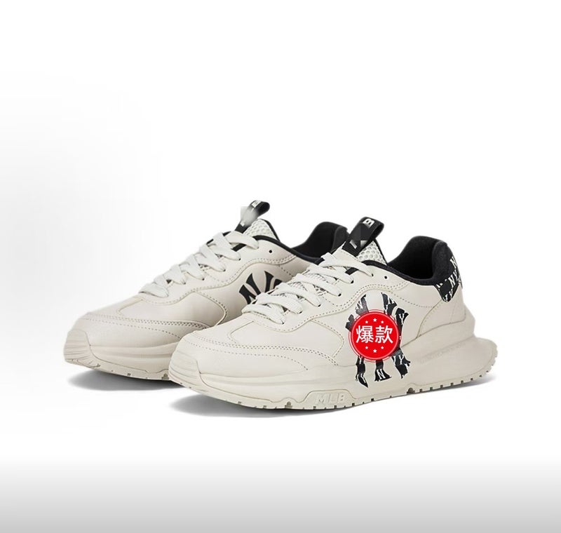 Women's Low Top Sneakers NY Letter Design