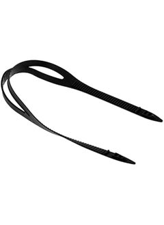 Generic Universal Swimming Goggles Swim Glasses Eyewear Silicone Strap Head Band Replacement Spare Accessories Black/Clear  - Image 4