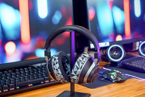 WC Freeze Stealth Pro - Cooling Gel Earpads for Turtle Beach Stealth Pro by Wicked Cushions - Boost Comfort, Durability, Thickness & Sound Isolation for Superior Gaming Sessions | Geo Grey - Image 3
