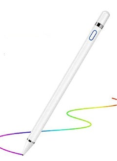 Stylus Pen Touch Screen Pencil: Active Stylus Pens Compatible for Apple iPhone iPad HP DELL Tablet Phone Laptop Chromebook Kindle Fire - Fine Point Digital Capacitive Drawing Pencil