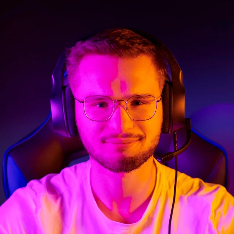 uRage SoundZ 300 V2 Gaming Headset with Microphone DTS Headphone X 2.0, Wired 3.5mm Multi-Platform Over-Ear Headphones for PS4 PS5 PC Xbox Laptop Smartphone, Flip-to-Mute, Volume Control, Black - Image 3