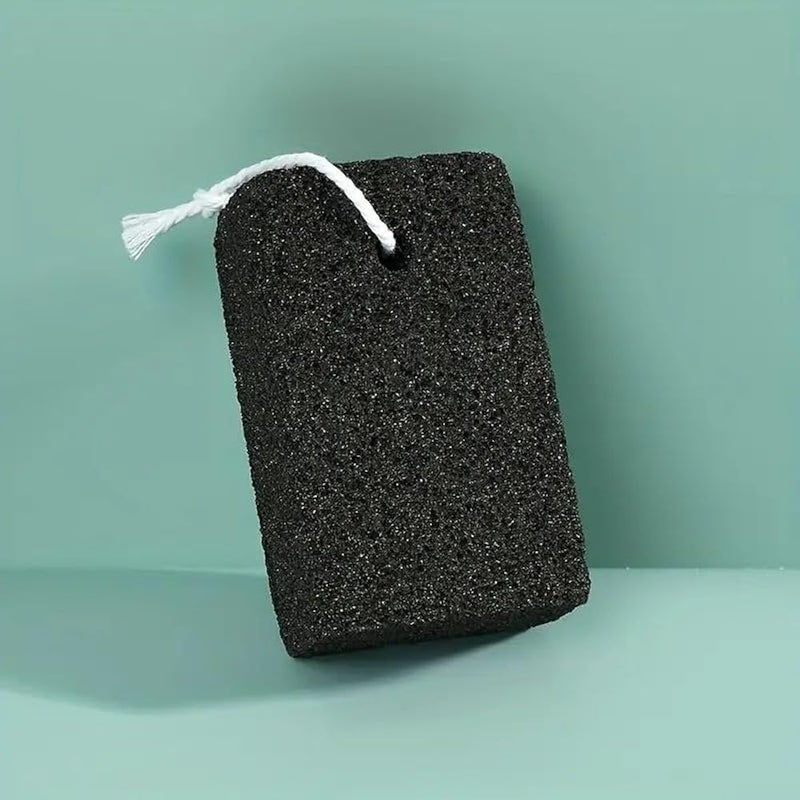 Rectangle Shaped Pumice Stone – Natural Foot Exfoliator for Cracked Heels, Callus Remover, and Dead Skin | Pedicure Tool for Smooth Feet and Elbows - Image 2