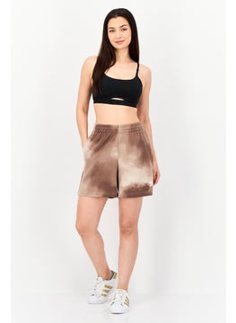 adidas Originals Women Sportswear Fit Outdoor Shorts, Brown  - Image 4