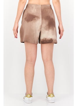 adidas Originals Women Sportswear Fit Outdoor Shorts, Brown  - Image 3