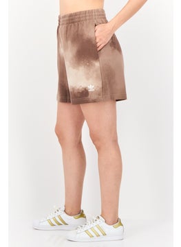 adidas Originals Women Sportswear Fit Outdoor Shorts, Brown  - Image 2