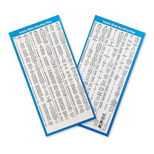 Logos Trading Post Bible Reading Plans: Daily Planner Bible Study Bookmarks - Set of 10, Christian Devotional Scripture Tabs - Perfect for Church & Small Groups - Image 2