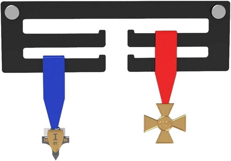 klarako Medal Hanger Awards Holder Display Rack for Medals Use for All Sports Acrylic Medal Hanger Holder, Race Medal Display Holder, Running Medal Hangers - Image 3