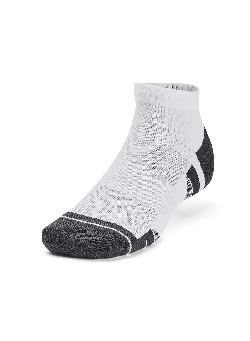 UNDER ARMOUR 3 Pack Performance Tech Low-Cut Socks