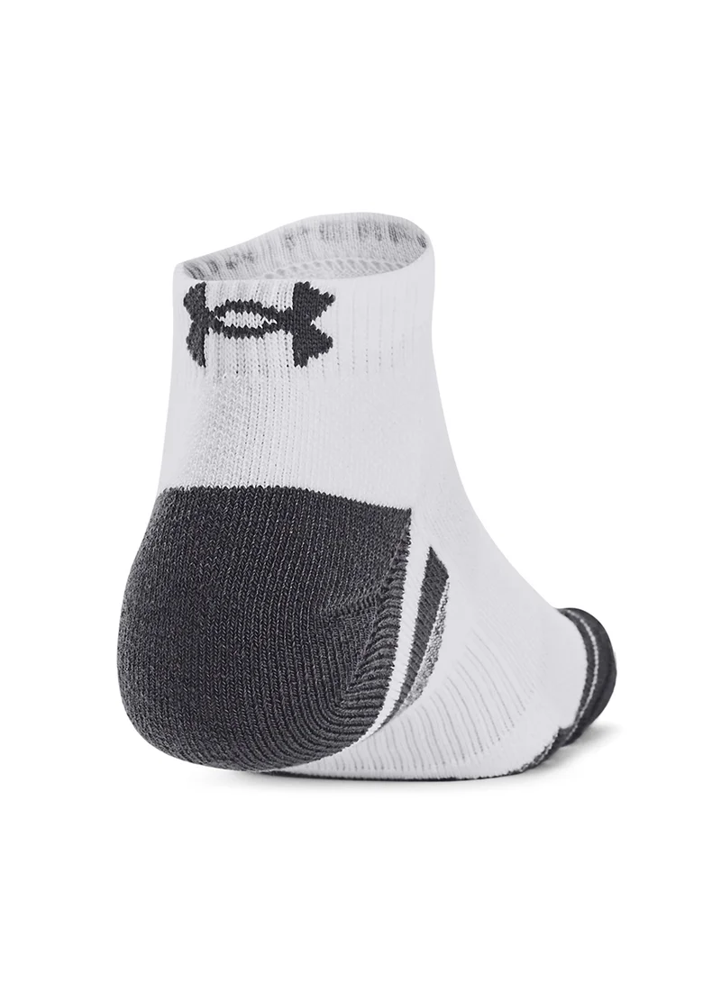 UNDER ARMOUR 3 Pack Performance Tech Low-Cut Socks