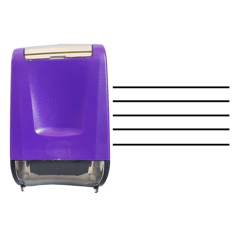 Generic Guitar Ukulele Notation Stamp for Music Scores Purple
