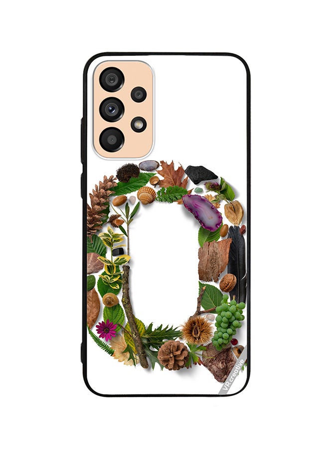 VR CREATIVE Protective Case Cover For Samsung Galaxy A72 Alphabet Q Design Multicolour - Image 1