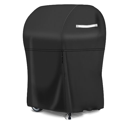 Viadom Grill Cover, 30 inch BBQ Gas Grill Cover for Outdoor Grill, Waterproof, Anti-UV, Rip-Proof, Fade Resistant with Cover Storage Bag, Barbecue Grill Cover for Weber, Char-Broil, Nexgrill and More, Black - Image 1