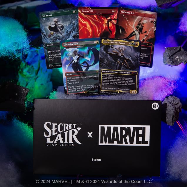 Magic the Gathering Secret Lair x Marvels Storm NonFoil Edition - Image 1