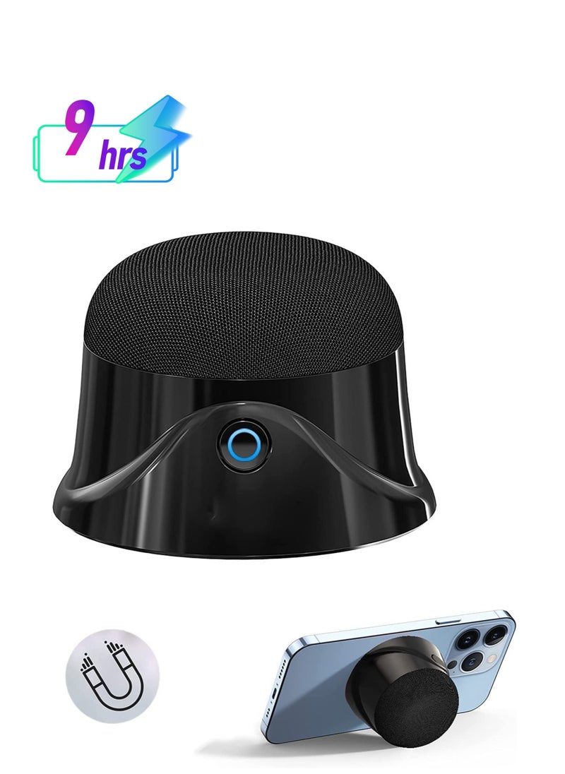 KASTWAVE 1 PCS Portable Magnetic Small Bluetooth Speaker, 5W Stereo Sound, Deep Bass, 9H Playtime, TWS Pairing Speaker for Home, Outdoor Travel, Golf Carts, Support for iPhone 12/13/14  - Image 1