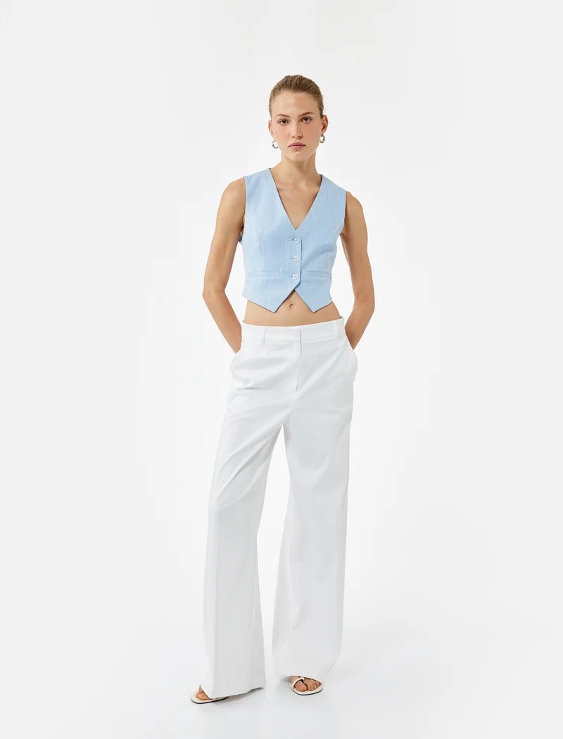 كوتون Blazer Vest