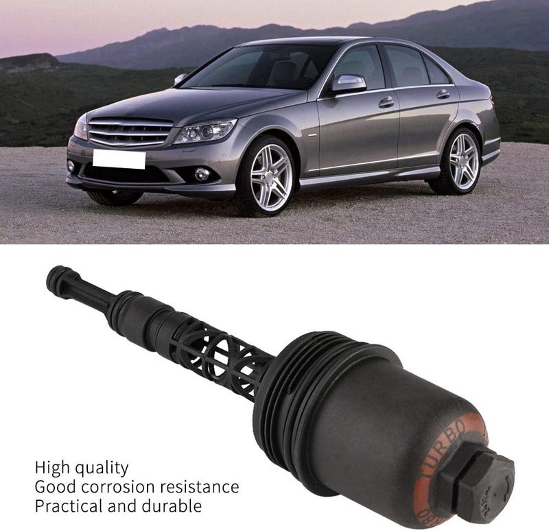 ويوبلز غطاء فلتر زيت المحرك، غطاء فلتر زيت المحرك لسيارة C250 SLK250 موديلات 2012-2015، رقم القطعة 2711800338 - Image 2
