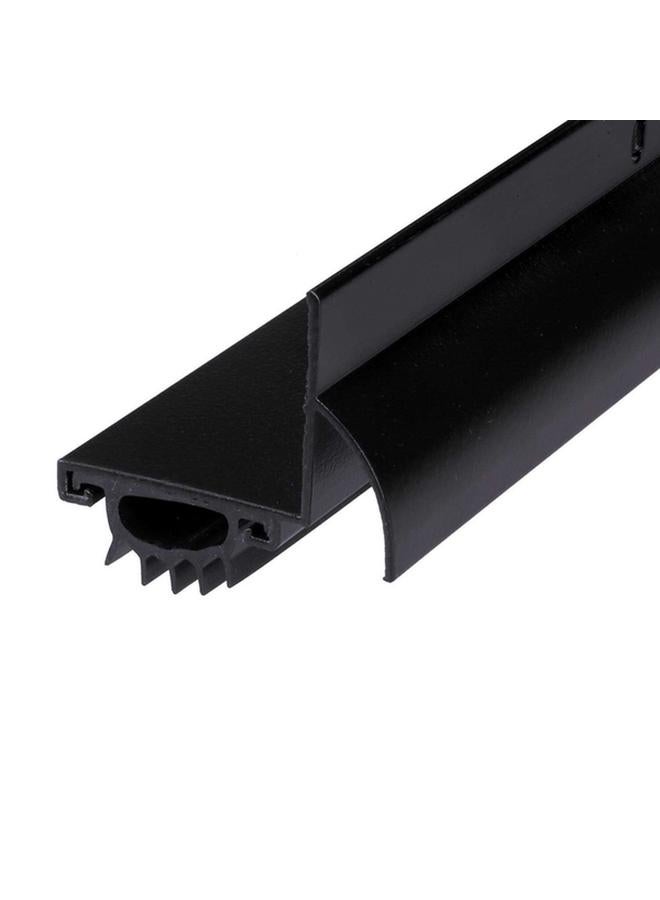 M-D Building Products Aluminum with Vinyl Seal Screw-on Under Door Seal Black 36 x 1.25inch - Image 2