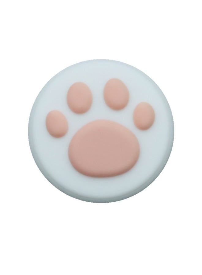 Switch Oled Gamepad Key Cap NS Cat Claw Key Cap Switch Cat Claw Rocker Cap-Product Color:White Powder - Image 1
