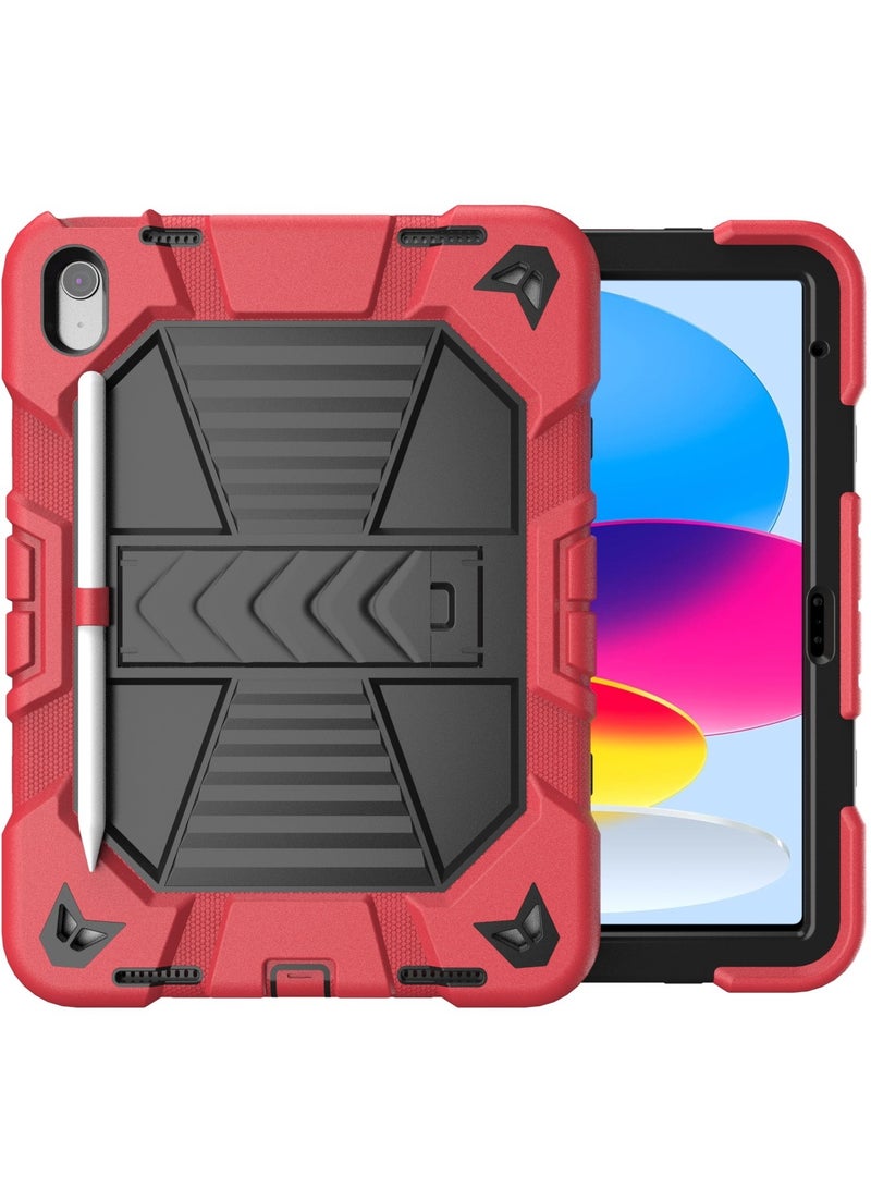 general Case for iPad 10th Generation Case with Pencil Holder 2022 10.9 Inch,Heavy Duty Shockproof Rugged Protective Case for New Apple iPad 10.9 Inch 2022 Release