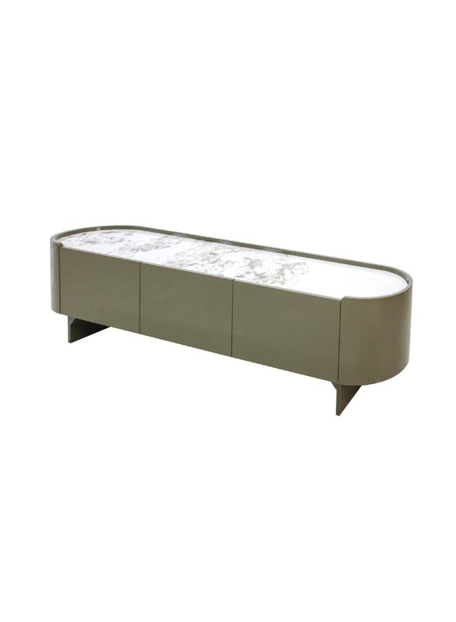 بيتونيا طاولة تلفزيون ارجينا - اخضر ومتعدد الالوان - Image 4