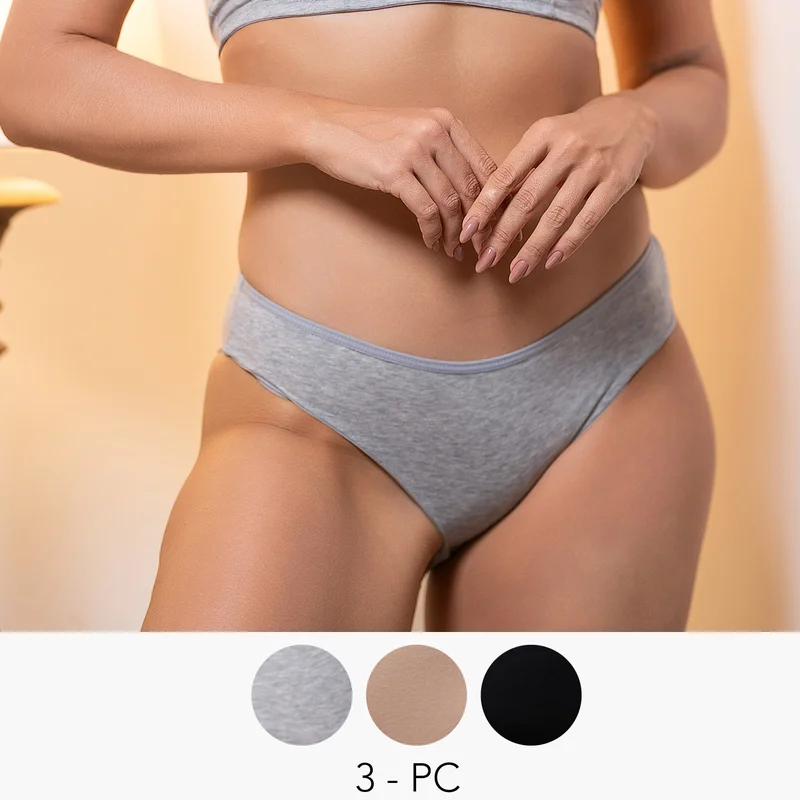 Aadaraya Set of 3 - Aadaraya Briefs Cotton