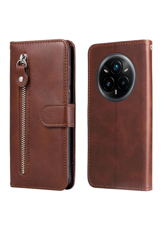 S-TOP Case For Realme 14 Pro+ Global Fashion Calf Texture Zipper Leather Phone Case - Image 1
