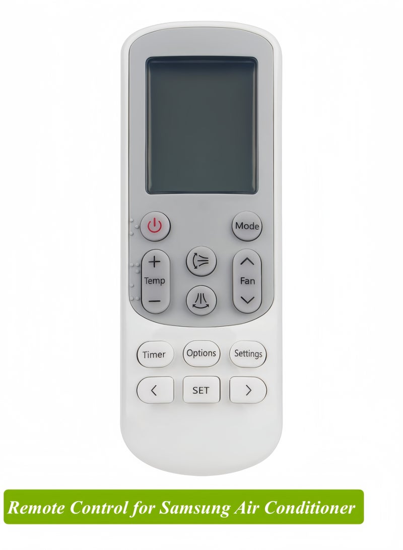 Remote Control For Samsung Air Conditioner White - Image 1